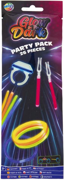 Image du produit Grafix Glow in The Dark Sticks Party Pack, 30 pièces.