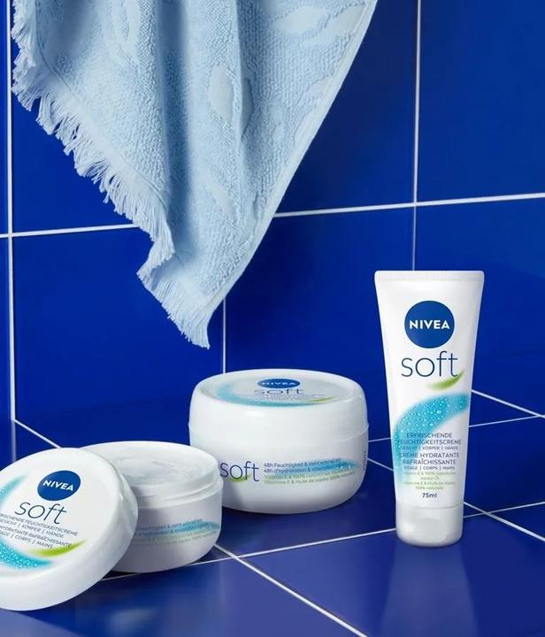 Actual product image NIVEA Soft Tube (Body cream, 75 ml)