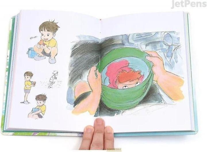 Produktbild Abrams & Chronicle Ponyo - Das grosse Abenteuer am Meer Skizzenbuch Ponyo & Sosuke Flexi