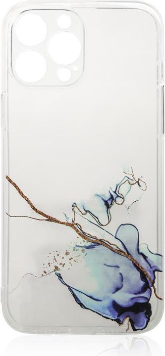 Actual product image Hurtel Marble Case for iPhone 12 Pro Gel Cover Marble Blue (Apple iPhone 12 Pro)