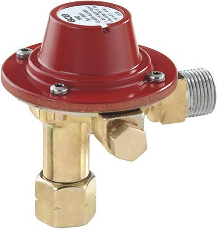 Actual product image GCE Propane small regulator G3/8 left fixed 1.50 bar