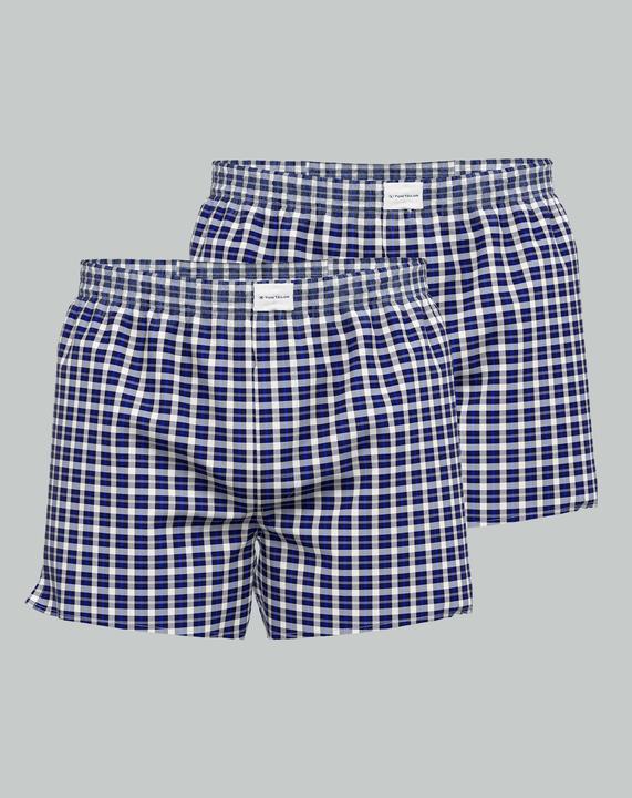 Produktbild Tom Tailor Web-Boxershorts Casual Bequem sitzend (S, 2er Pack)