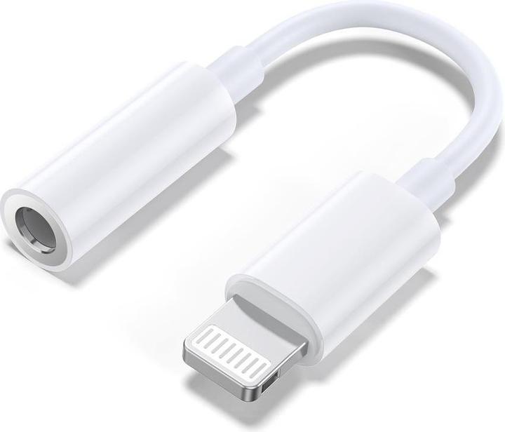 Immagine prodotto SIGN Adattatore da Lightning a 3,5 mm - Bianco (Lightning, Jack da 3.5mm)