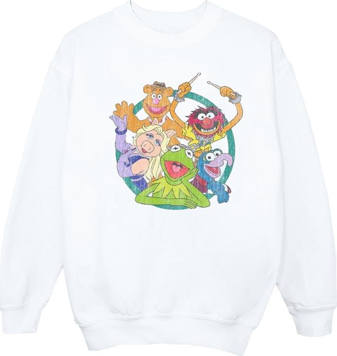 Disney The Muppets Group Circle Sweatshirt (XL)