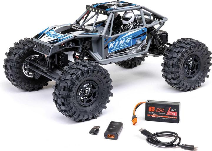Axial Buggy Capra UTB18 4WS RTR, Blau, Fahrzeugtyp: Buggy (RTR Ready-to-Run)