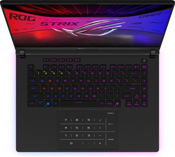 Produktbild ASUS ROG Strix Scar 16 RTX 5070 Ti (16", Intel Core Ultra 9 275HX, 32 GB, 1000 GB, DE)