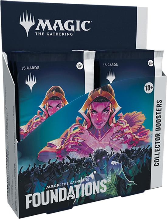 Immagine prodotto Wizards of the Coast Magic: The Gathering - Foundations Collector Booster Display (12 Boosters) (Inglese, Pacchetto Booster)