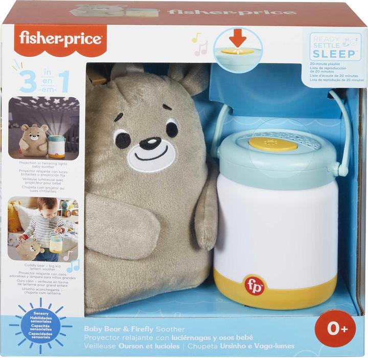 Produktbild Fisher-Price Babybärchen mit Glühwürmchen-Nachtlicht