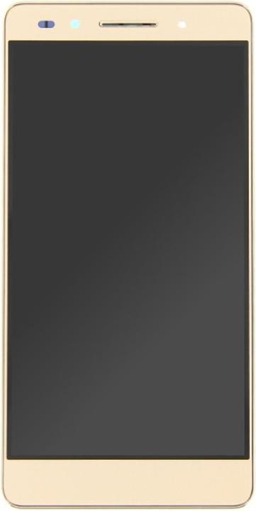 Produktbild OEM Display-Einheit + Rahmen für Huawei Honor 7 gold (Display, Honor 7)