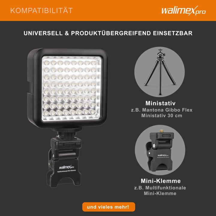 Produktbild Walimex pro pro 64 LED (Videoleuchte)