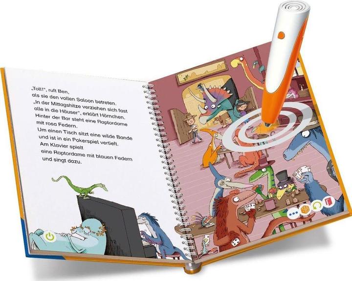 Produktbild tiptoi Lese-Lausch-Abenteuer Dino-Stadt (Deutsch, Annette Neubauer, Nikolai Renger, 2023)