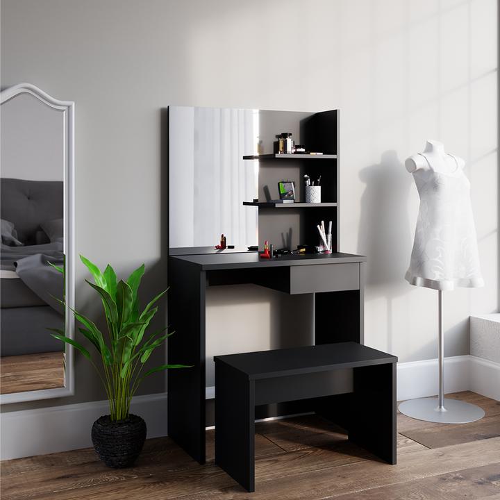 Produktbild Vicco Dekos mit Hocker (75 x 40 x 141 cm)