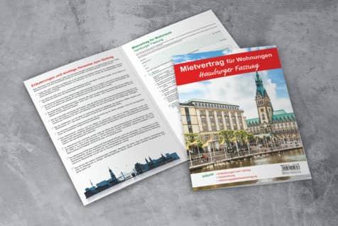 Produktbild Rnk Mietvertrag für Wohnraum - Hamburger Fassung, 10er, gefalzt auf DIN A4 (6 x)