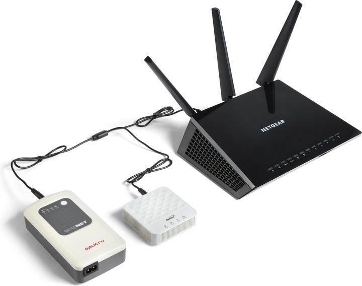 Actual product image Salicru UPS SPS NET DC UPS (protection of routers/modem) (25 VA, 25 W)
