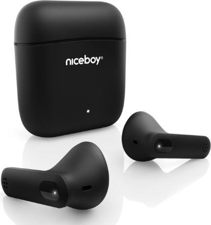 Actual product image Niceboy HIVE Beans Black (4 h, Wireless)