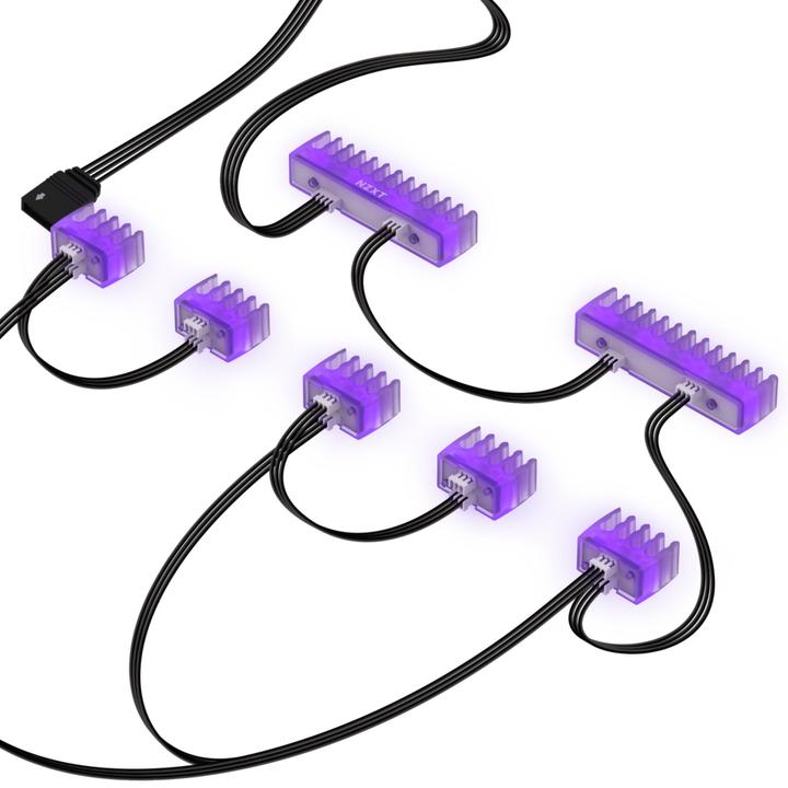 Actual product image NZXT HUE 2 Cablecomb (RGB)