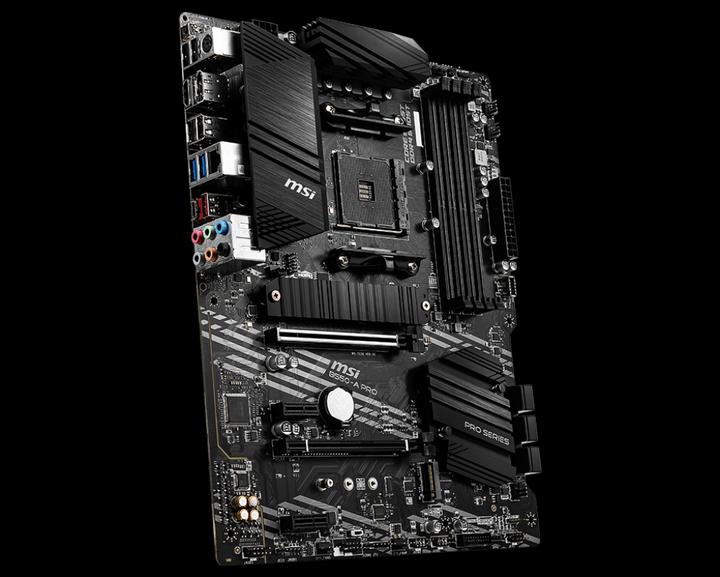 Image du produit MSI B550 A PRO (AM4, AMD B550, ATX)