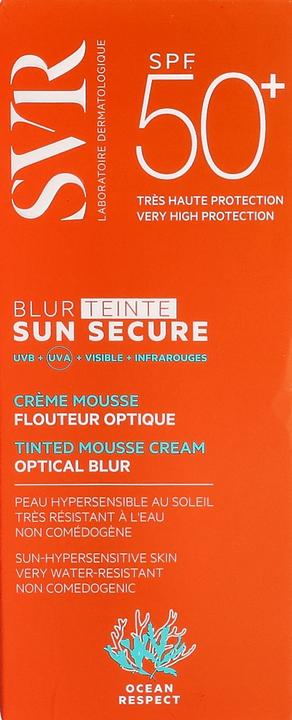 Actual product image Blurring Teinte Sun Protection Factor 50 + (Sun cream face, SPF 50, 50 ml)