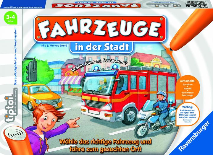 Produktbild tiptoi Fahrzeuge in der Stadt (Deutsch)