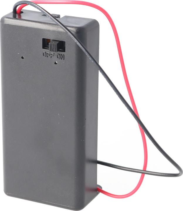 Actual product image Goobay 1x 9V Block Batteriehalter
