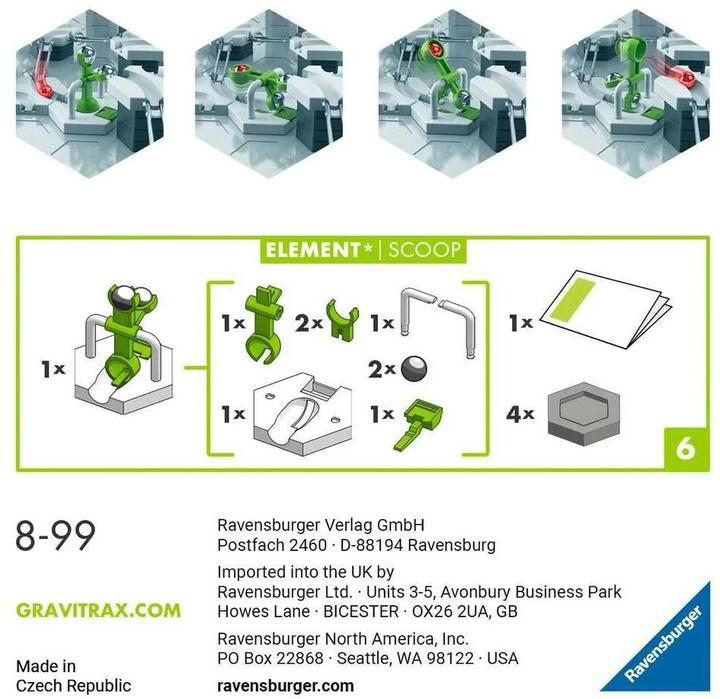 Actual product image Ravensburger GraviTrax Element Scoop