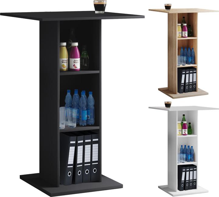 Produktbild VCM Stehpult Rednerpult Lesepult Stehtisch Bofus (70 x 70 x 108 cm)