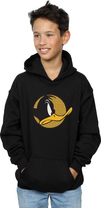 Immagine prodotto Looney Tunes Daffy Duck Dotted Profile Felpa con Cappuccio Ragazzi (140, 146)