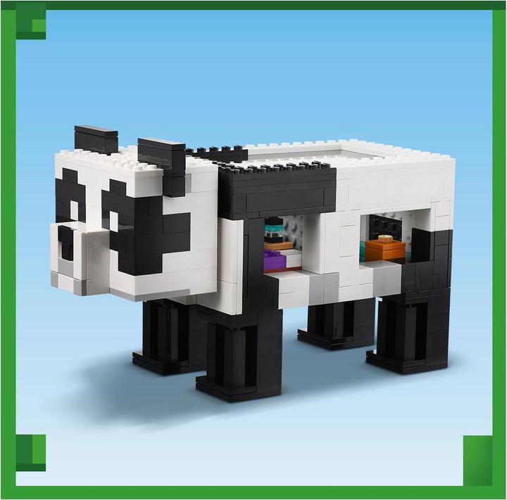 Actual product image LEGO The Panda House (21245, LEGO Minecraft)