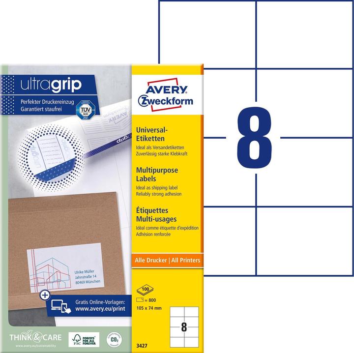 Avery Universal-Etiketten