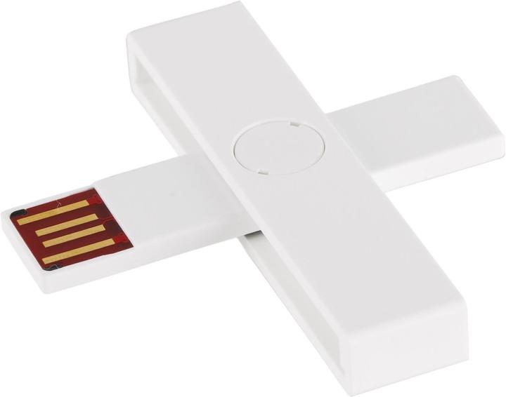 Produktbild Pluss ID smart card reader white (USB 2.0)