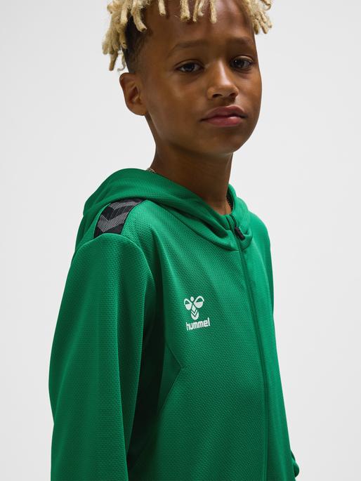 Actual product image hummel Hmlauthentic Pl Zip Hoodie Kids (128)