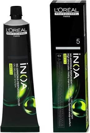 Produktbild L'Oréal Professionnel Dauerfärbung L'Oreal Professionnel Paris Inoa Color Kastanie hell Nº 5 (60 g) (Kastanie Nº 5)