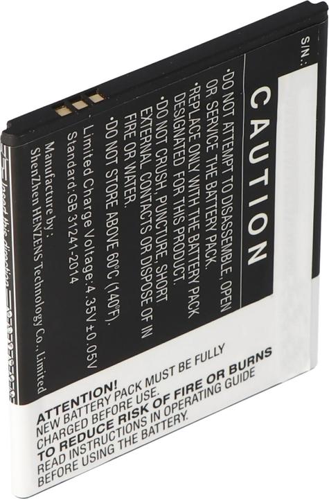 Actual product image CS Cameron Sino Akku KAZAM Tornado 2, Tornado 2 5.0 Akku KTT50, KTT50-GHABD002643