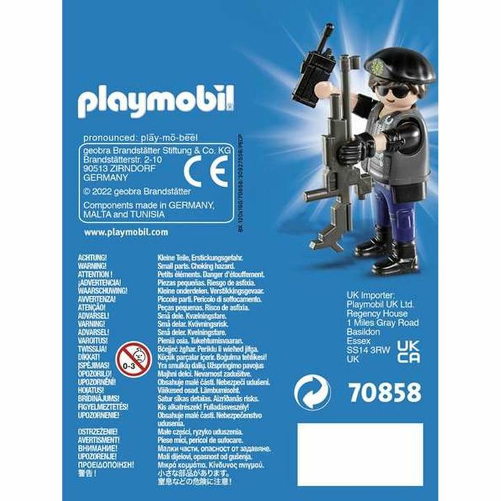 Actual product image Playmobil 70858 Policeman (70858, Playmobil Special Plus)