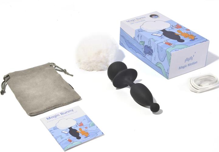 Image du produit Magic Motion Bunny App Controlled Vibrating Bunny Tail Anal Plug