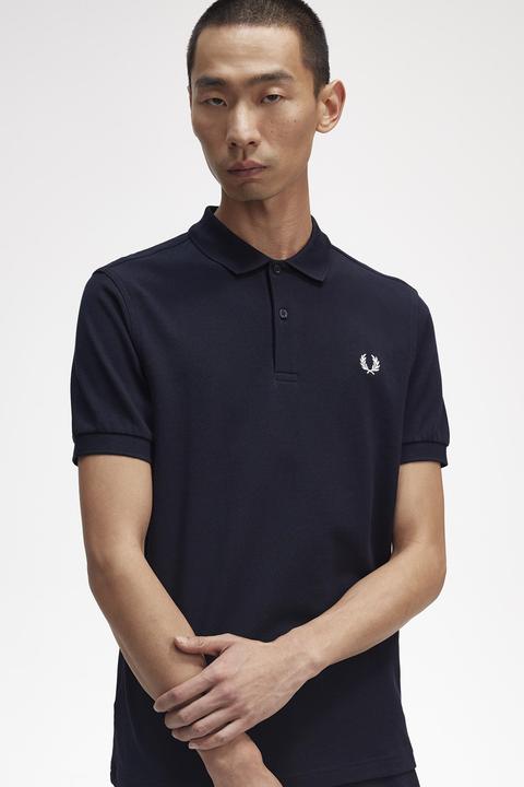 Produktbild Fred Perry Plain Polo Shirt navy (S)