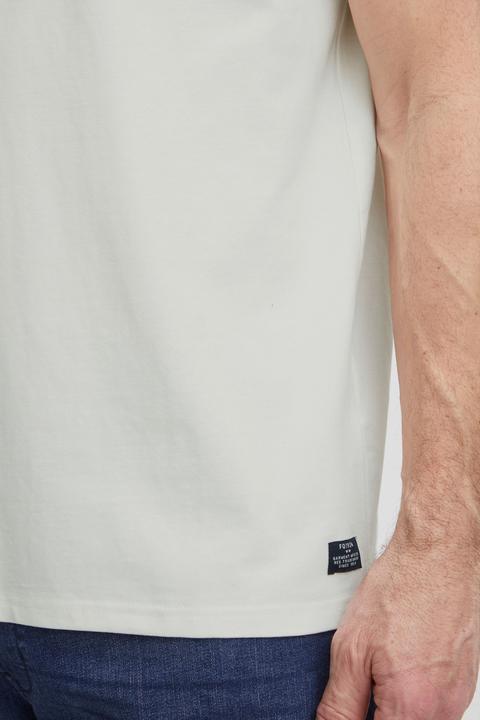 Produktbild FQ1924 FQTom SS basic tee w logo - T-shirt - 21900414 (XL)