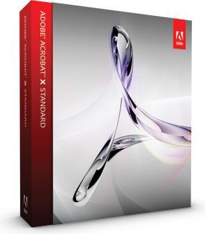 Produktbild Adobe Acrobat X Standard