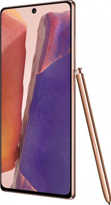 Immagine prodotto Samsung Galaxy Note 20 (256 GB, Mystic Bronze, 6.70", Doppia SIM, 12 Mpx, 4G)