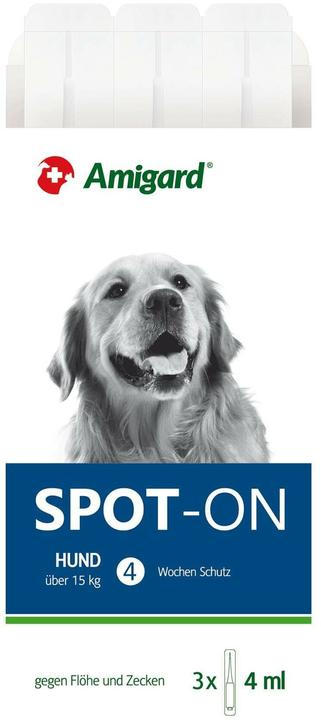 Amigard Spoton Hunde über 15 kg (Hund, 4 ml)
