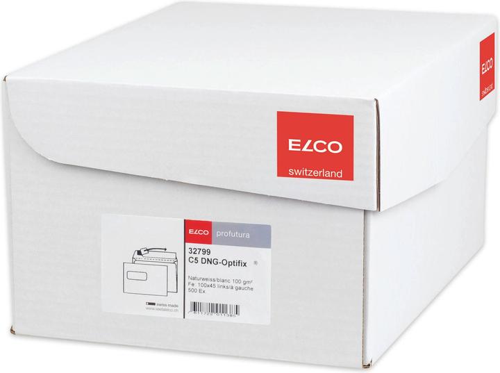 Image du produit Elco Enveloppe Profutura, fixe à gauche (C5, 500 x)