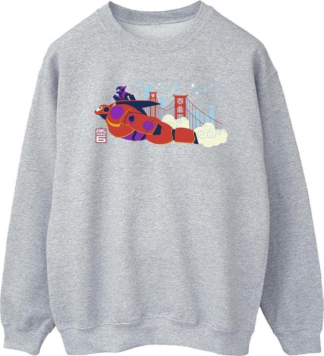 Disney Big Hero 6 Baymax Hiro Bridge Sweatshirt (S)