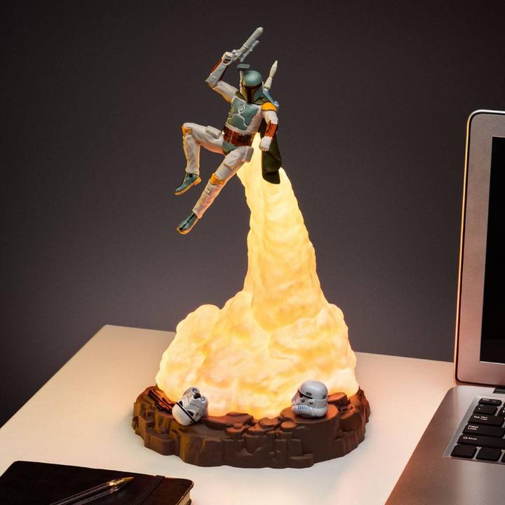 Actual product image Paladone Products Lampada Star Wars : Boba Fett Diorama Light 31 cm