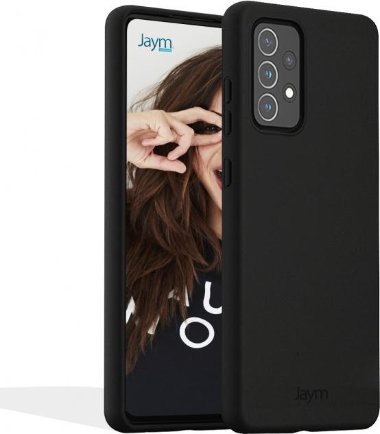 Actual product image Jaym Premium silicone case, Black Series (Samsung Galaxy A32 5G)