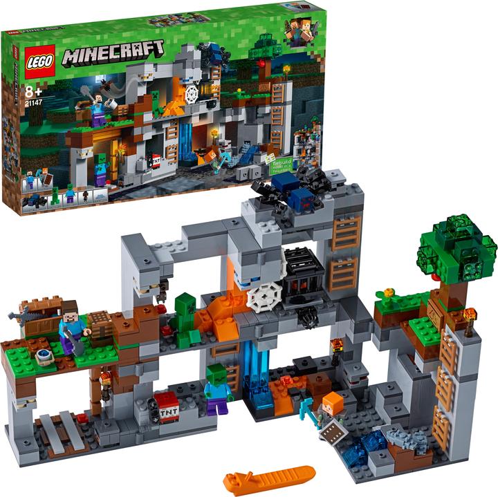 Produktbild LEGO Abenteuer in den Felsen (21147, LEGO Minecraft)