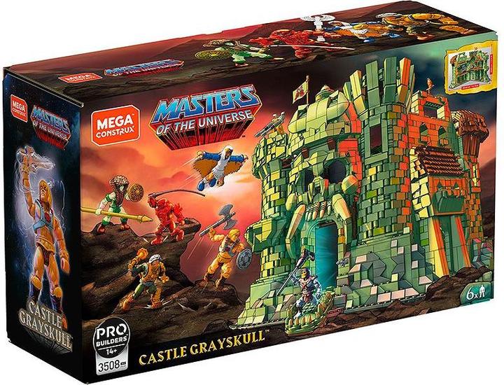 Actual product image Mega Construx Probuilder Masters of the Universe Castle Grayskull