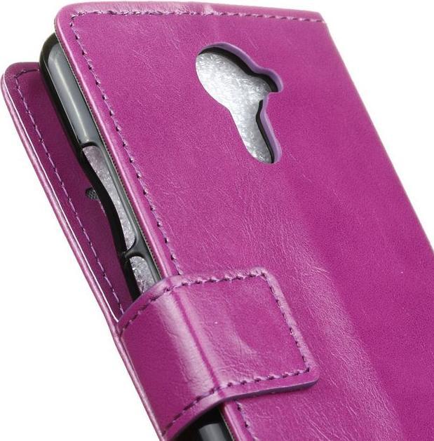 Produktbild MU Classic Crazy Horse Leder Cover (Wiko U Feel Prime)