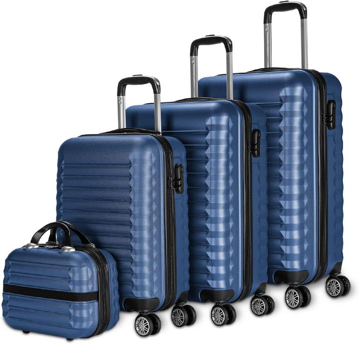 Numada Gepäck-Set (78 l, Handgepäck (bis 50l), M (50 - 90l))