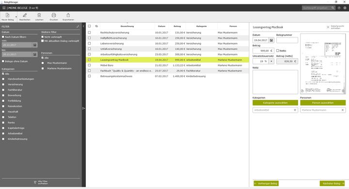 Produktbild Lexware QuickSteuer 2023 (1 User, unbegrenzt)