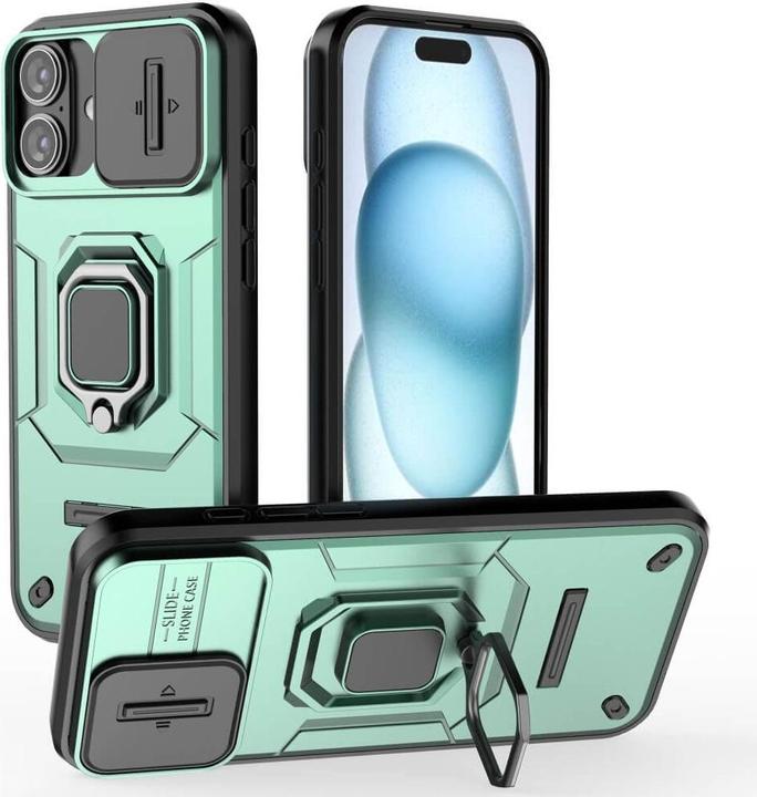 Image du produit Cover-Discount iPhone 16 Plus - Armor Case avec kickstand (Apple iPhone 16 Plus)